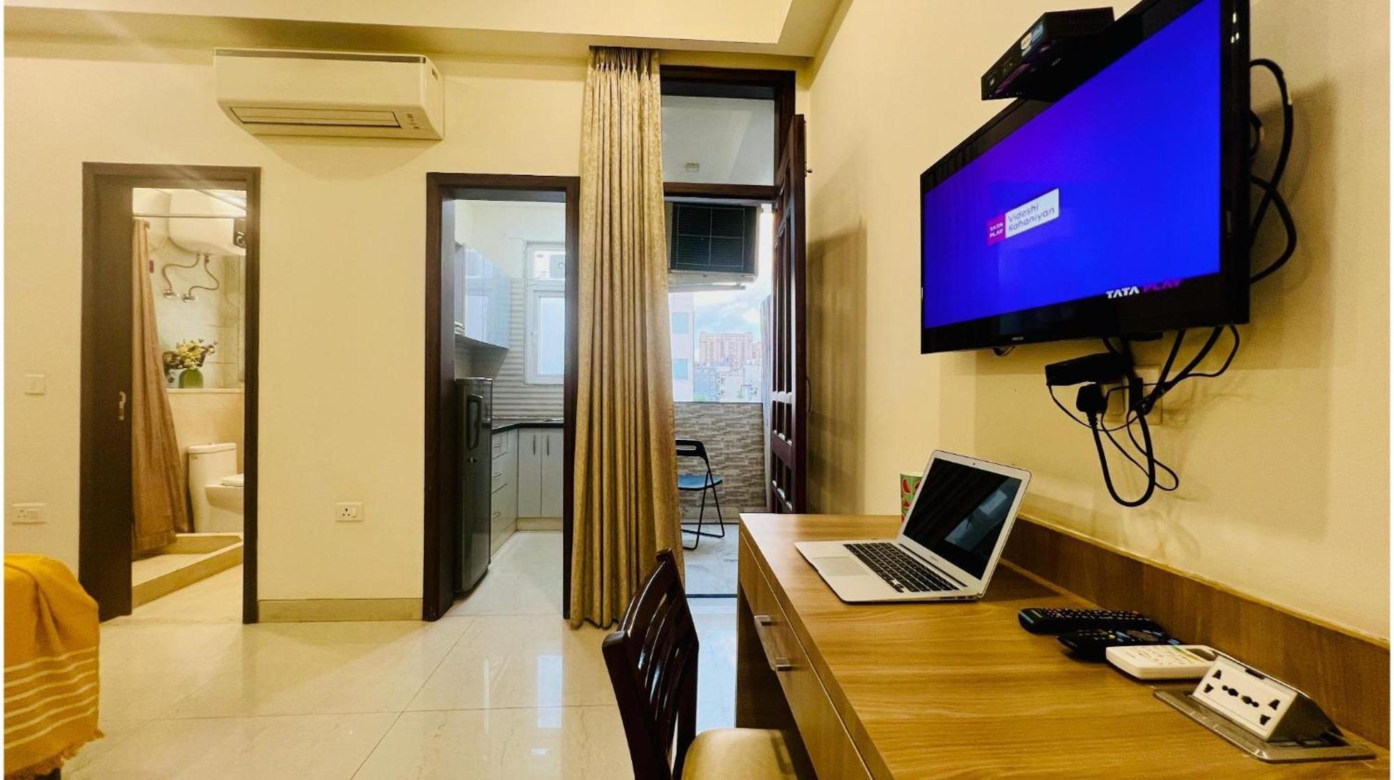 Olive Service Apartments - Golf Course Road Gurgaon Bagian luar foto