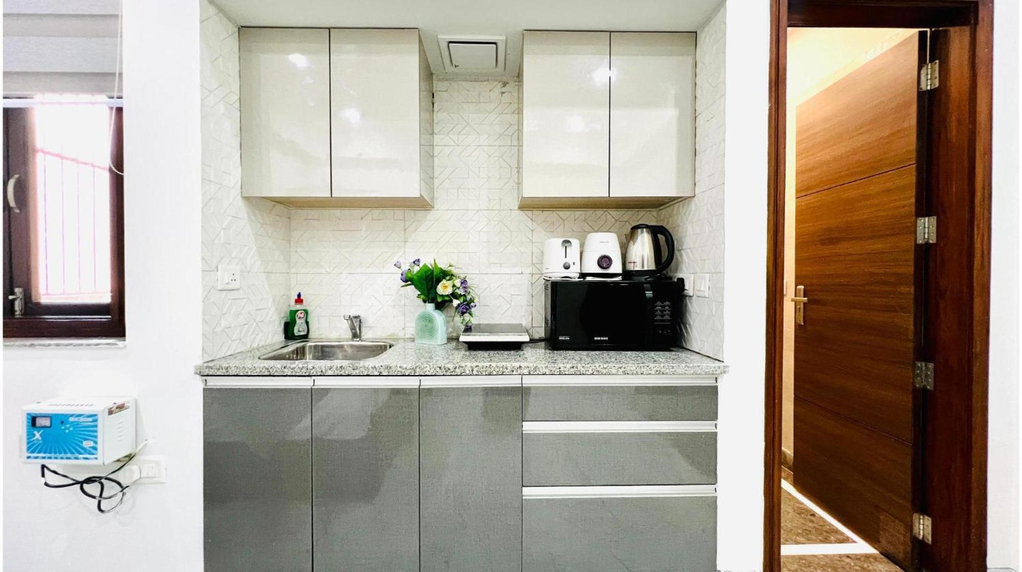 Olive Service Apartments - Golf Course Road Gurgaon Bagian luar foto