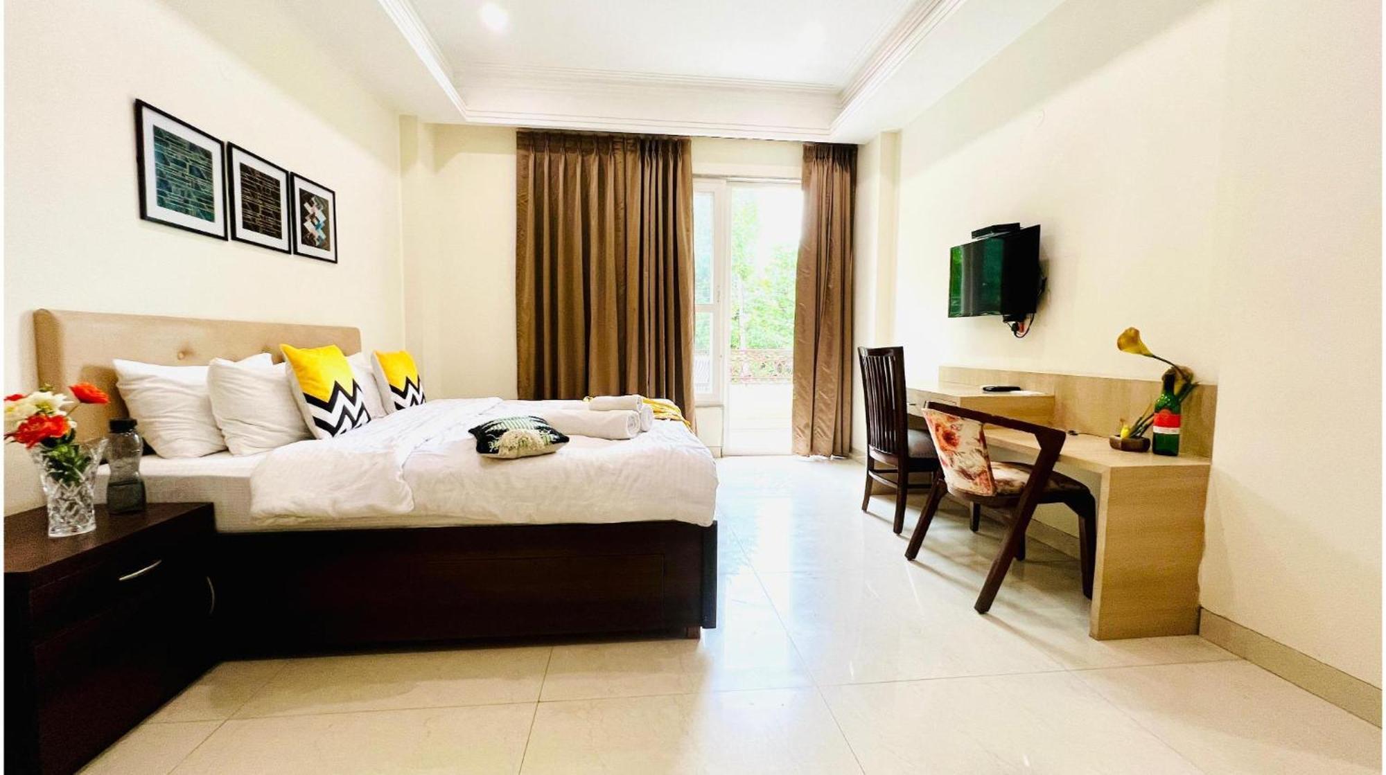 Olive Service Apartments - Golf Course Road Gurgaon Bagian luar foto