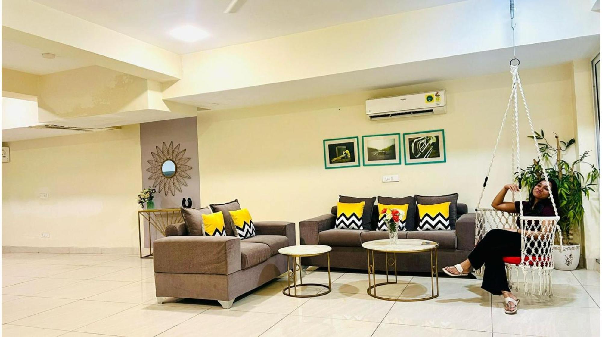 Olive Service Apartments - Golf Course Road Gurgaon Bagian luar foto